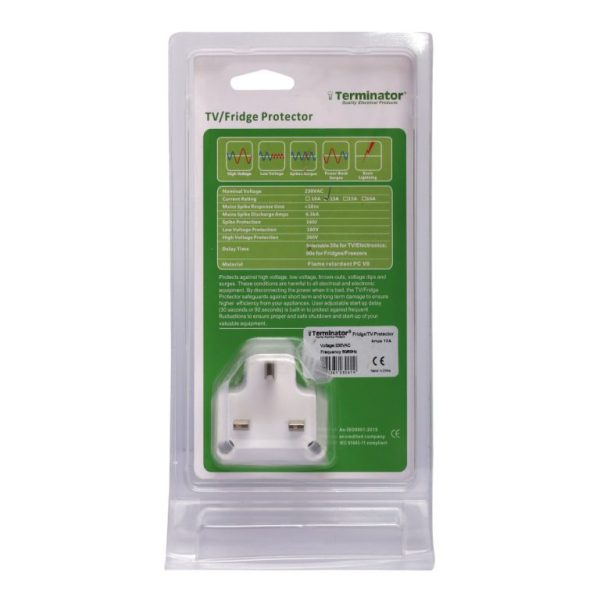 TV/Fridge Protector Universal  Socket 13A Plug