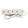 2-NXPowerLite-Copy-434 4 Way Universal Power Extension Socket With 3 LED Surge Protection