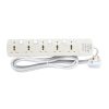 3-NXPowerLite-Copy-161 5 Way Universal Power Extension Socket With 3 LED Surge Protection