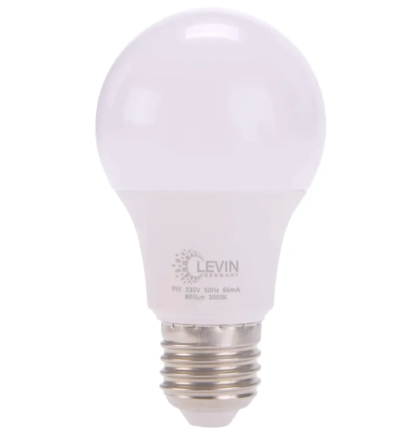 LEVIN LED A-Bulb 9W E27 3000K Warm Light