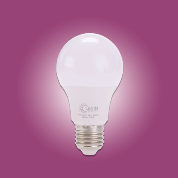 LEVIN LED A-Bulb 9W E27 3000K Warm Light