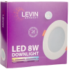 LED 8W DOWNLIGHT LEVIN LED Recessed 8W Downlights / Ceiling Light 3000K Warm White Light
