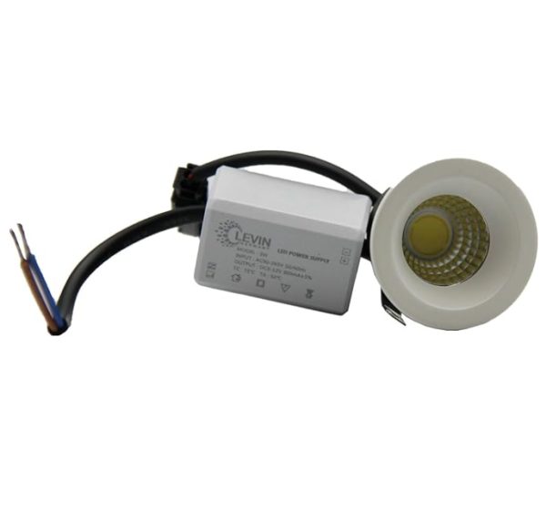 Mini Spot Light 3W - 3000K Warm White 37 x 30mm Cutout 30mm