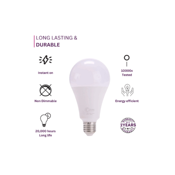 LEVIN LED A-Bulb ECO 9W E27 6500K Day Light