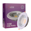 LEVIN LED Cob Panel Light 15W 165mm Warm Light