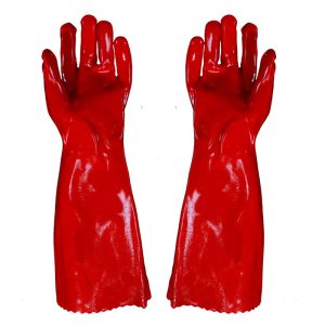 HA-RED-PVC-18-Bodyguard-Red-18-PVC-Glove PVC Gloves