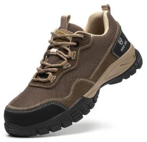 HAO JIA 6KV Men's Steel Toe Cap Safety Sneaker