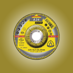 Disc Cutting 4-1/2" X 1/8" X 7/8" A24 Extra Kronenflex