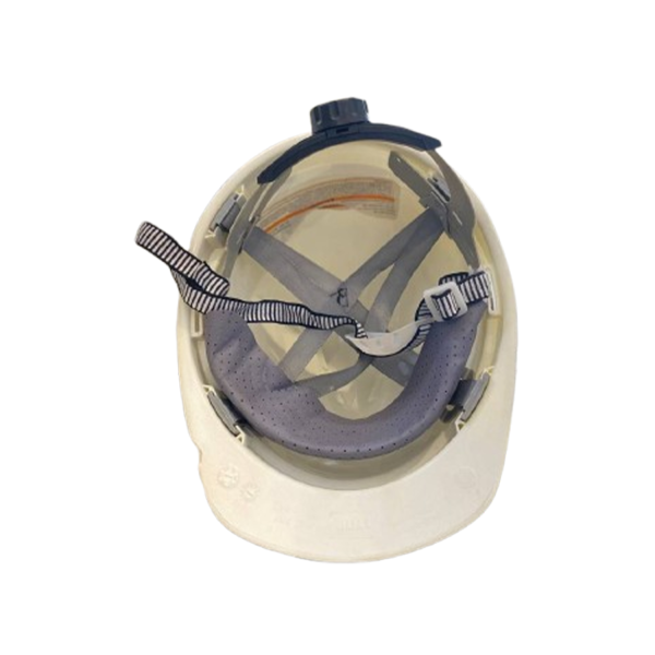 White Ventilated Helmet