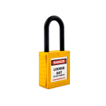 LOTO Safety Padlock – Yellow (Lockout Tagout Padlock)