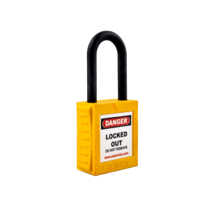 LOTO Safety Padlock – Yellow (Lockout Tagout Padlock)