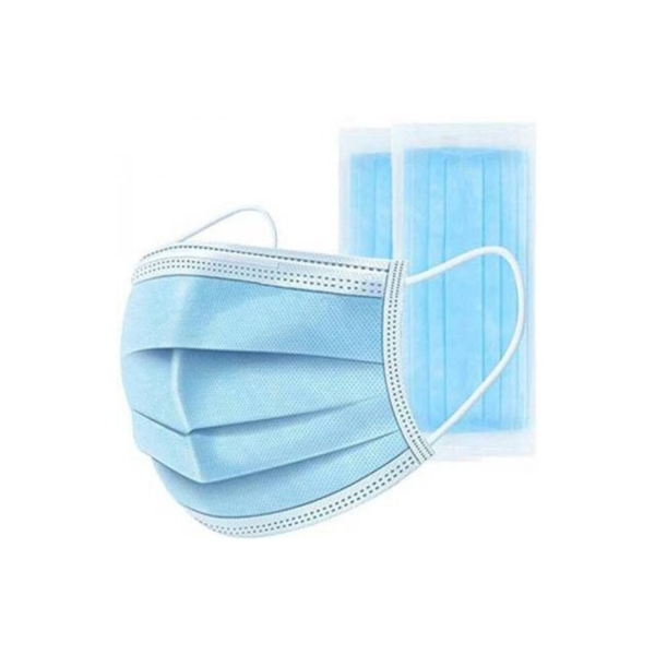 3-Layer Nose Mask- 50pcs In a Pack