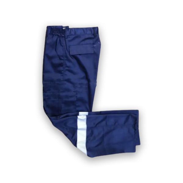 Two-Piece Industrial Workwear Set – Jacket & Trousers (Blue/Black)