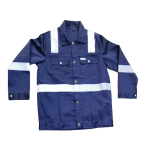 Two-Piece Industrial Workwear Set – Jacket & Trousers (Blue/Black)